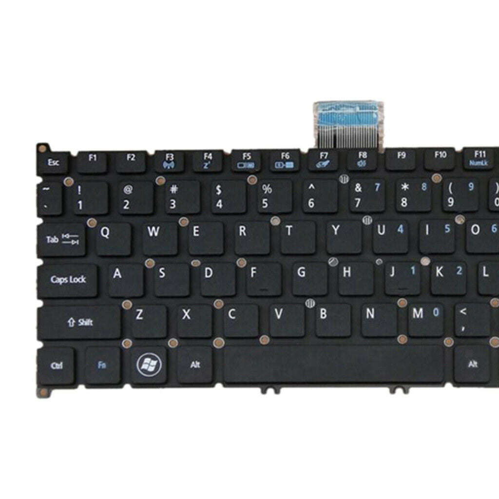 New Keyboard From USA USA For Acer S3-951 S3-391 Series With Black Frosty