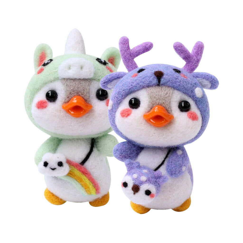 2 Pack Lovely Animal Felt Craft Kits Tutorials Crafts Hand Craft Decor