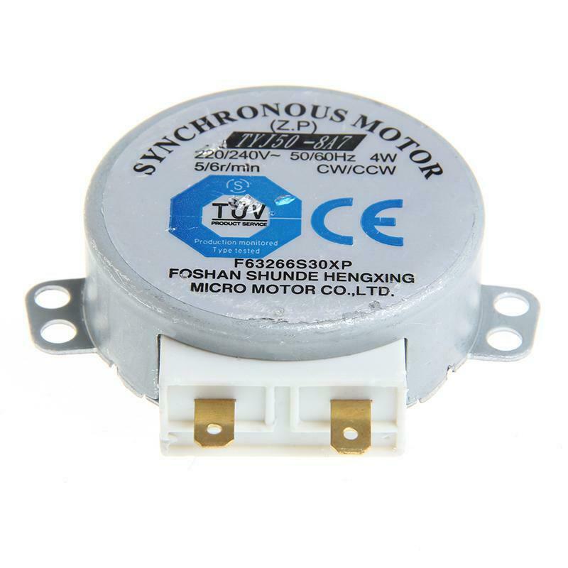 AC 220-240V 4W 6RPM 48mm Synchronous Motor for Air Blower 50/60Hz TYJ50-8A7 Tray