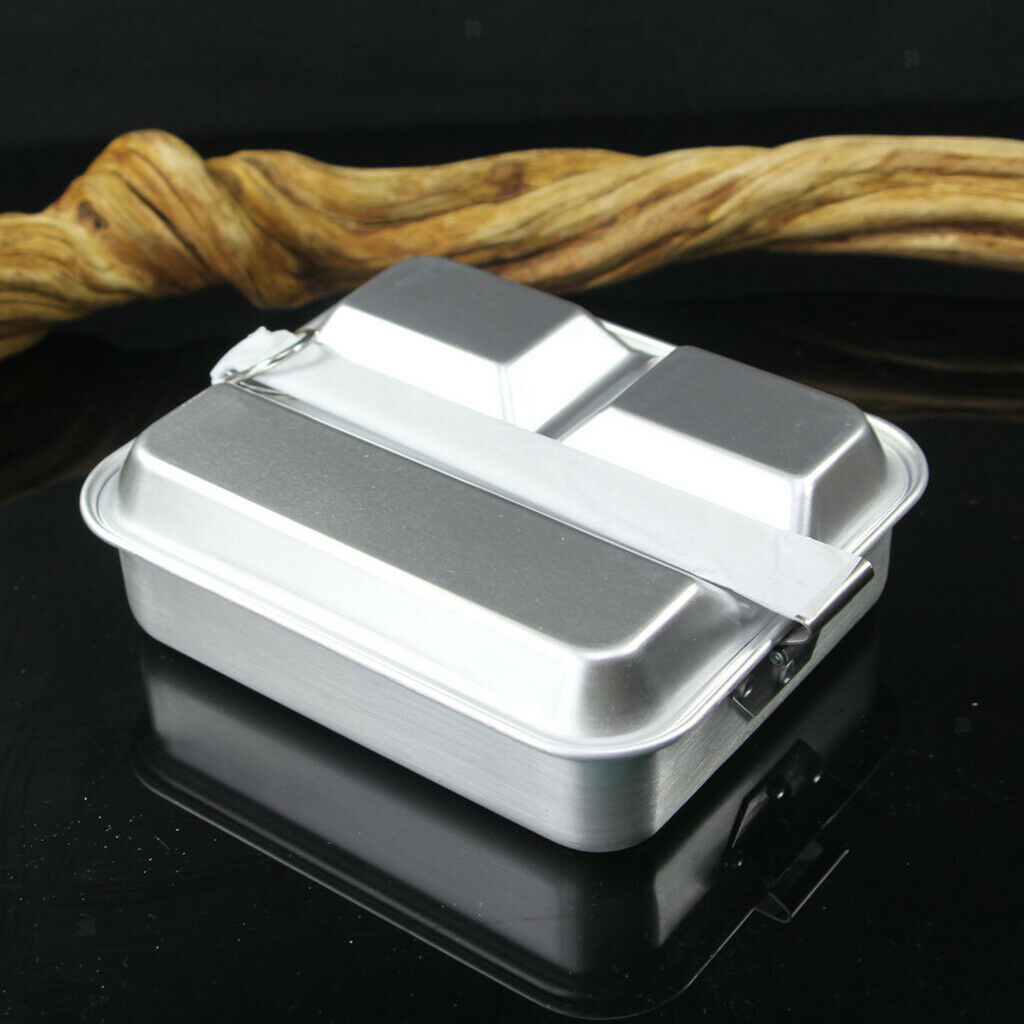 Aluminium Lunch Box Bento Food Container Outdoor Camping Food Storage