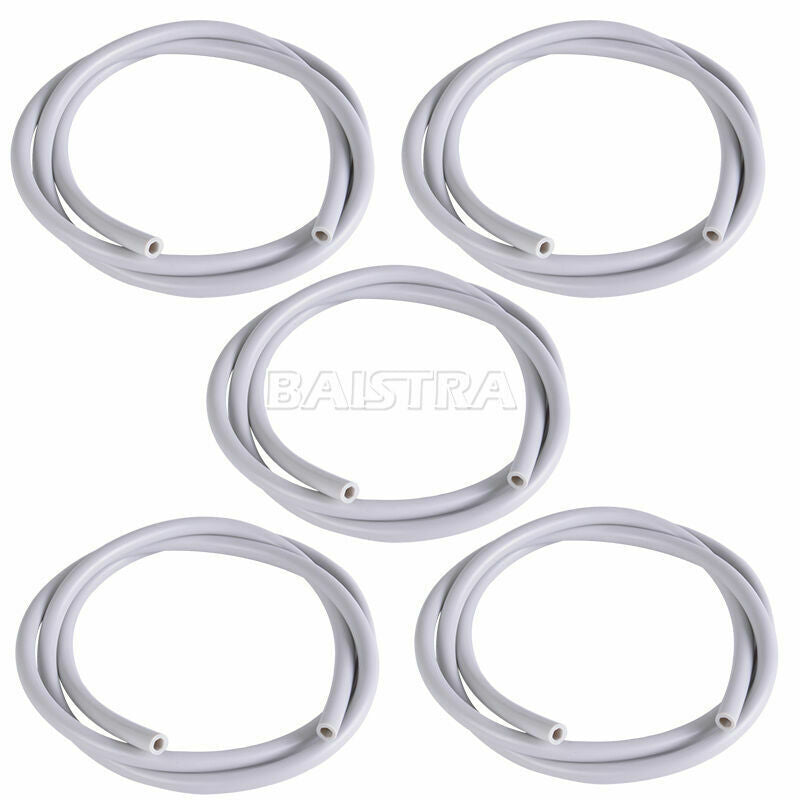 5 X Saliva Ejector Handpiece Tubing Hose Pipes Dental Suction Adaptor Low Weak