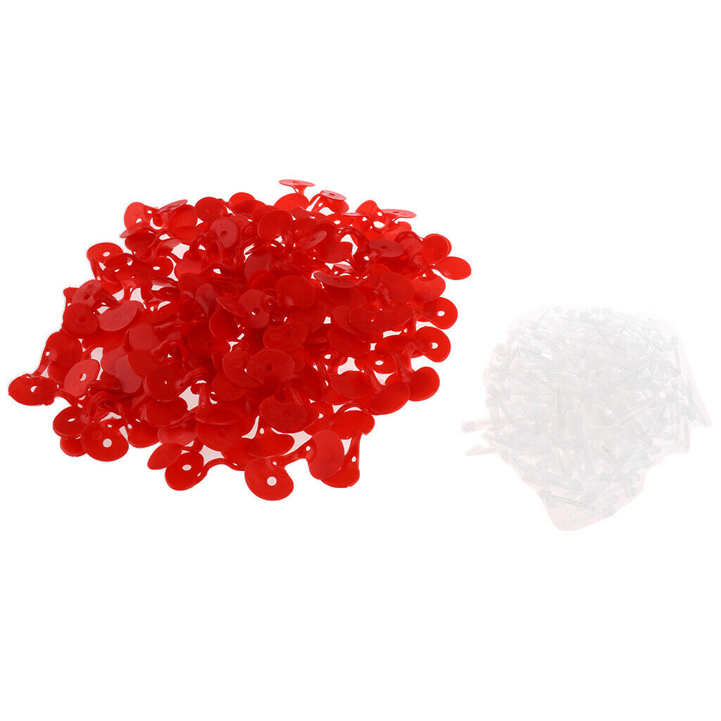 Set of 1000x Chicken Cock Fasan Peepers Pheasant Poultry Blinders Spectacles