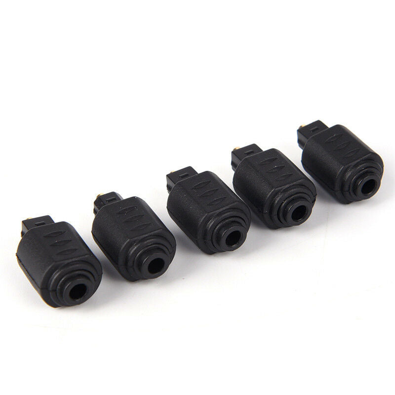 Mini Optical Audio Adapter 3.5mm Female Jack Plugs To Digital Toslink Mal.CM XC