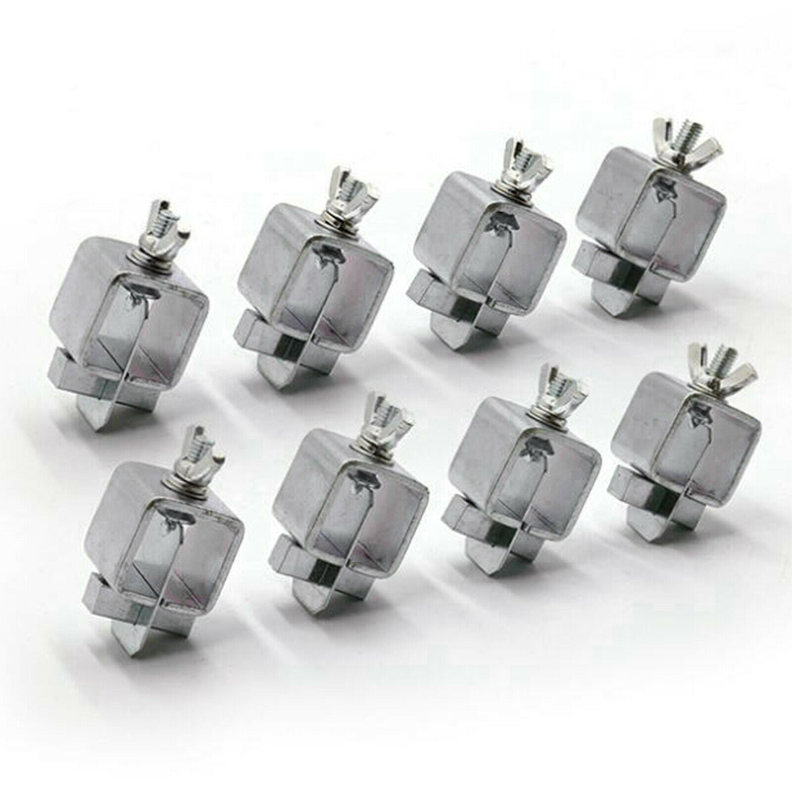 8 Pcs！8x Steel Welding Clamps Spot Weld Weld Clips for Auto Car Door Sheet
