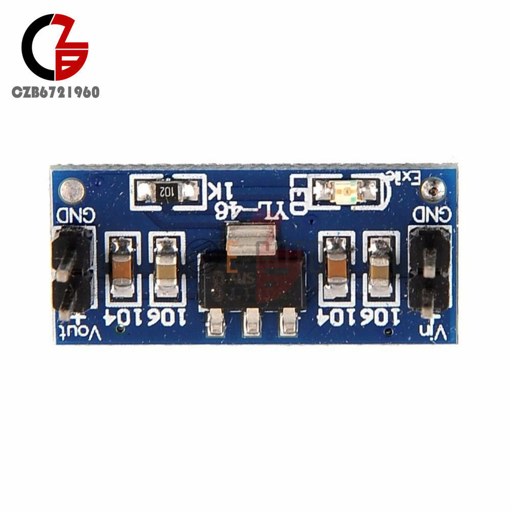 5PCS AMS1117 1.2~5V DC Step-Down Voltage Regler Adapter Convertor Supply Module