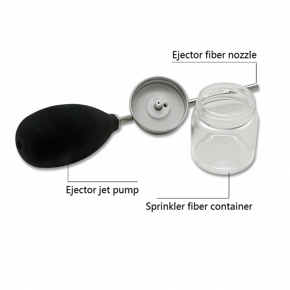 Hair Fiber Spray Applicator Silicone Airbag Hair Restorer Kit Hairdressing Tools
