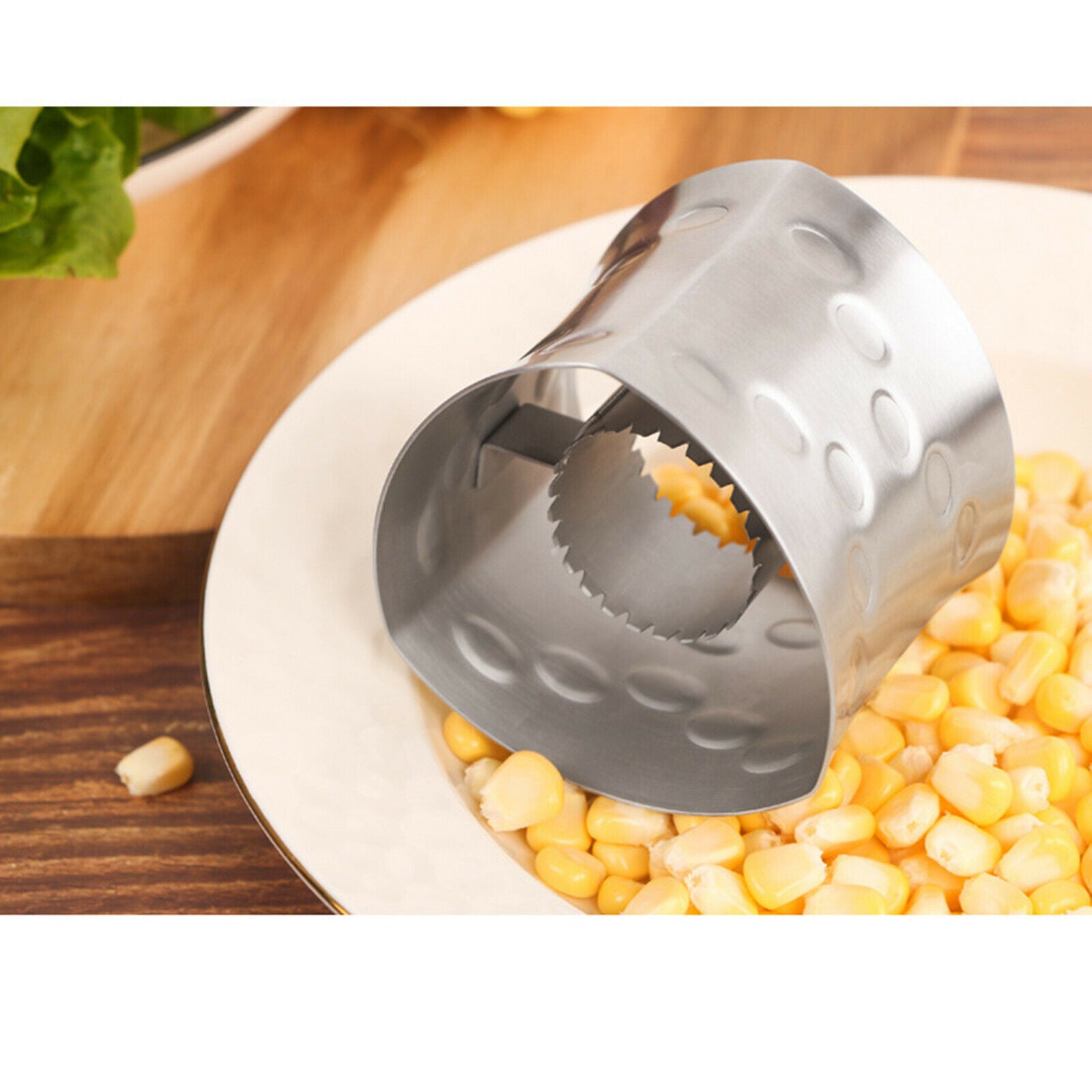 Non  Stainless Steel Home Cob Peeler with Serrated Blade Corn Stripper