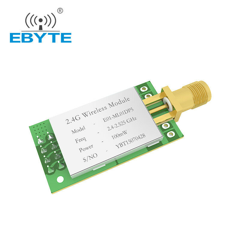 nRF24L01P E01-ML01DP5 2.4GHz nRF24L01 PA LNA RF Wireless Transceiver RF Module