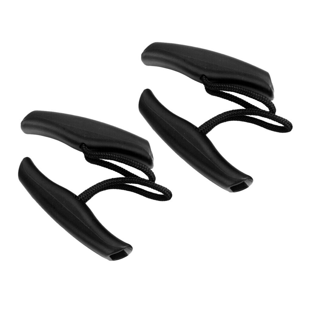 4Pcs Durable Anti-Slip Kayak Carry Pull Handle Boat Toggle Adjustable Rope