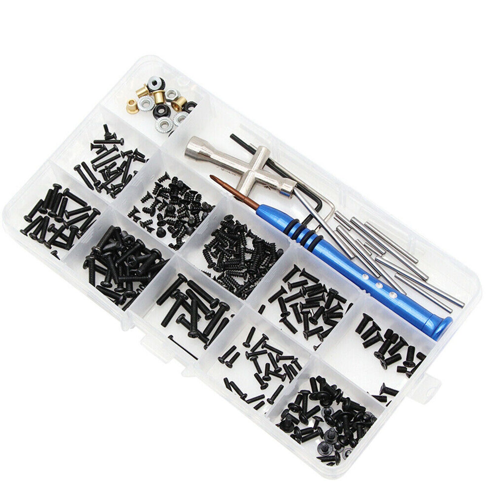 Fit for Wltoys 1:14 144001 1 set RC Car Repair Tool & Screws Nuts Tools Kit