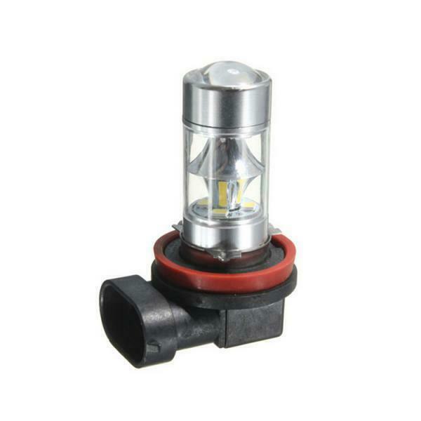 2X Universal H8 H11 LED White 2323 Projector Fog Driving DRL Light Bulb Lamp