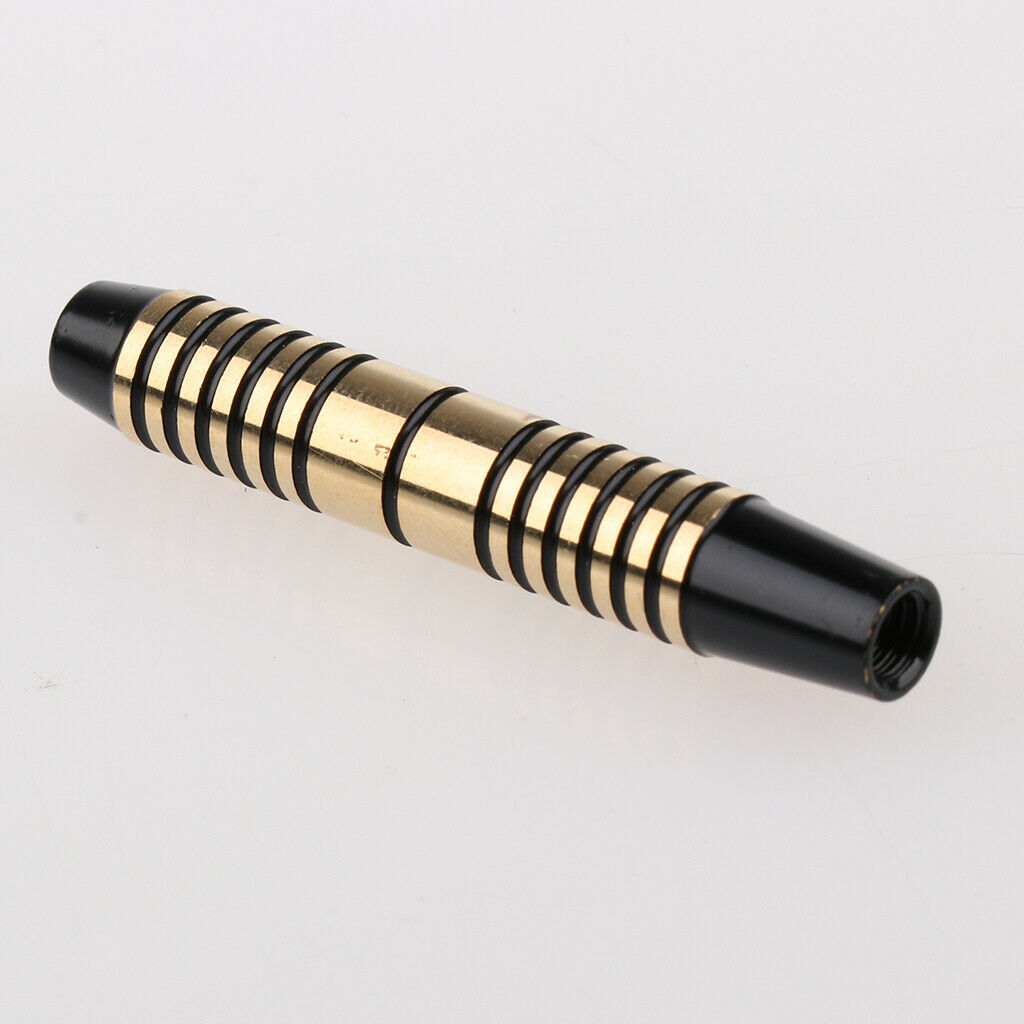 prettyia 6pcs Pro 16 Grams Brass Barrels for Soft Tip Darts & Steel Tip Dart