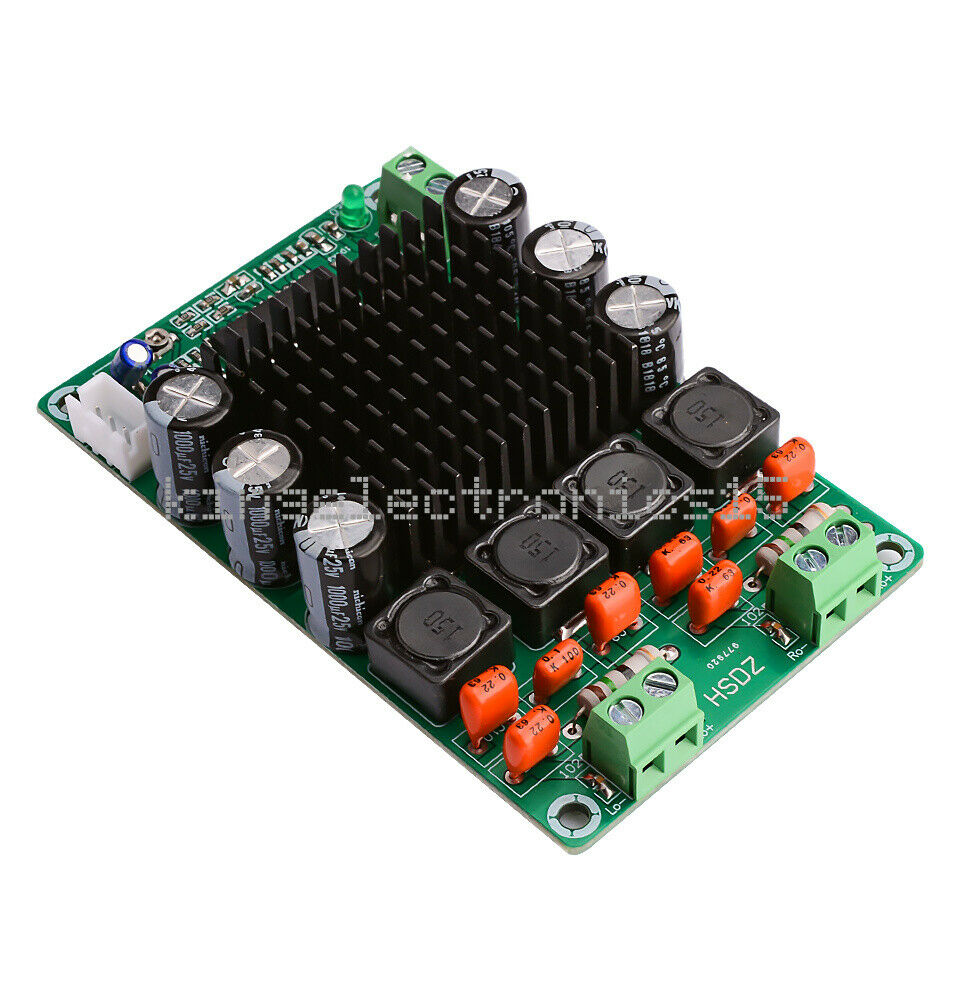 2*50W Power Amplifier Audio Board TK2050 Dual Channel Stereo Digital Amplifiers