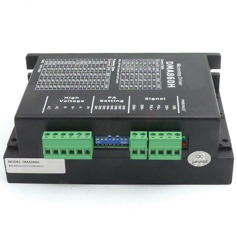 DMA860H Step Driver 2 Phase DSP Microstep Driver for Nema 34 Nema 42 AC24-80V S4