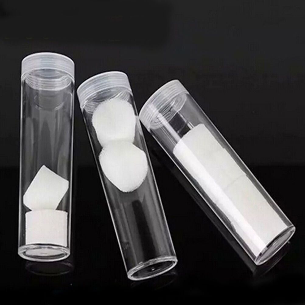 27mm Applied Clear Round Cases Coin Storage Protective Tube Holder Plasticã€b Qx