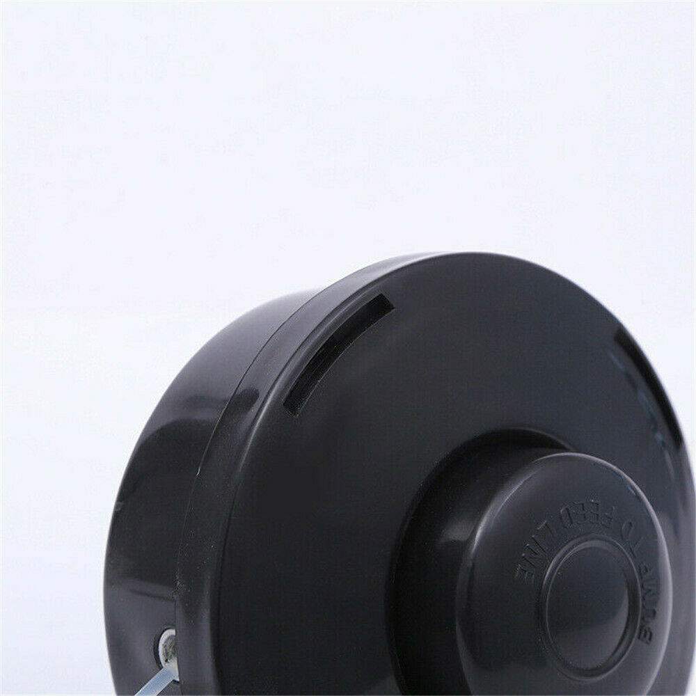 Black Replacement Petrol Cutter Trimmer Head Strimmer Bump Feed Line Spool Brush