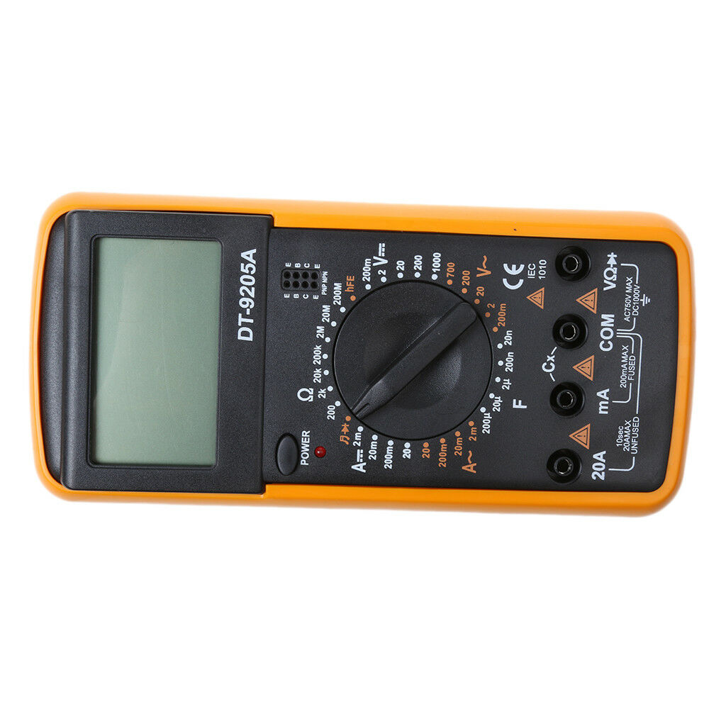 Digital Electronic AC DC Voltage Clamp Meter Multimeter Current Volt Tester