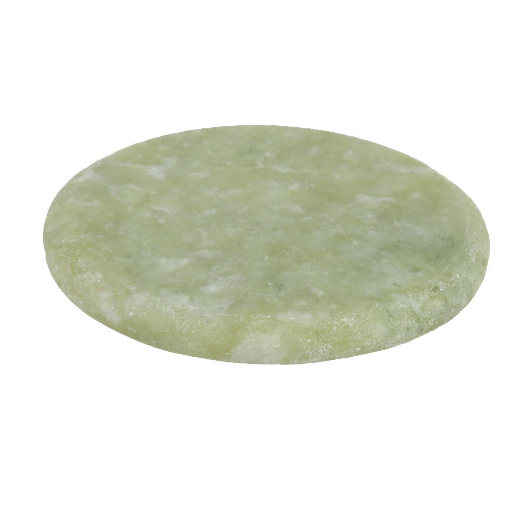 Individual Eyelash Tape Extension Round Jade Stone Glue Adhesive Holder Set