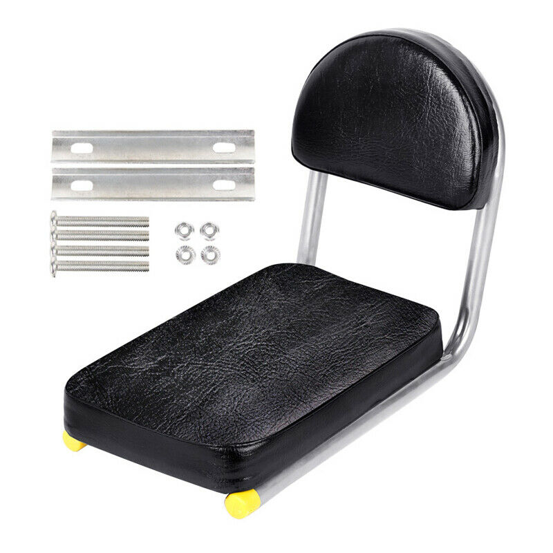 1PCS Bicycle E-Bike Padded Rear Seat Back Rest Passenger Extended Sponge Cushion