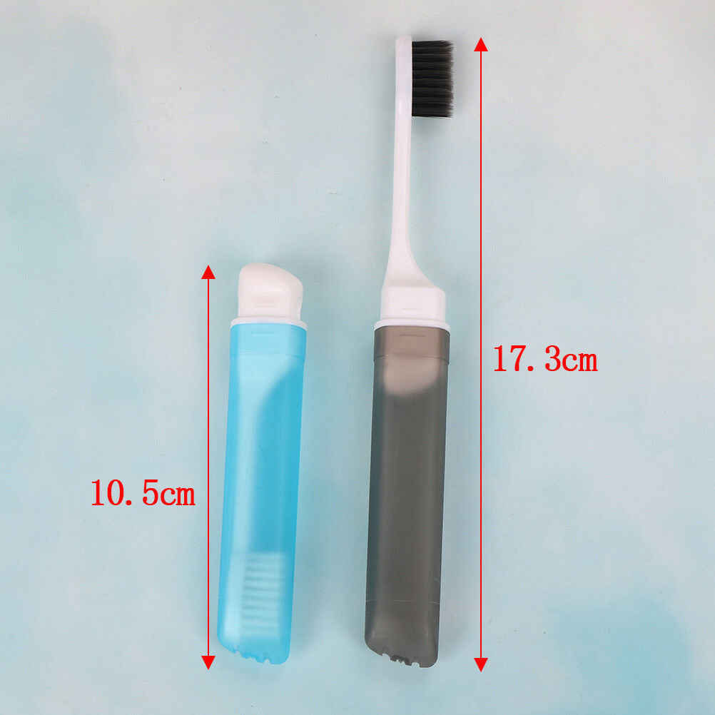 Portable folding outdoor travel camping toothbrush foldable toothbrush pla.l8