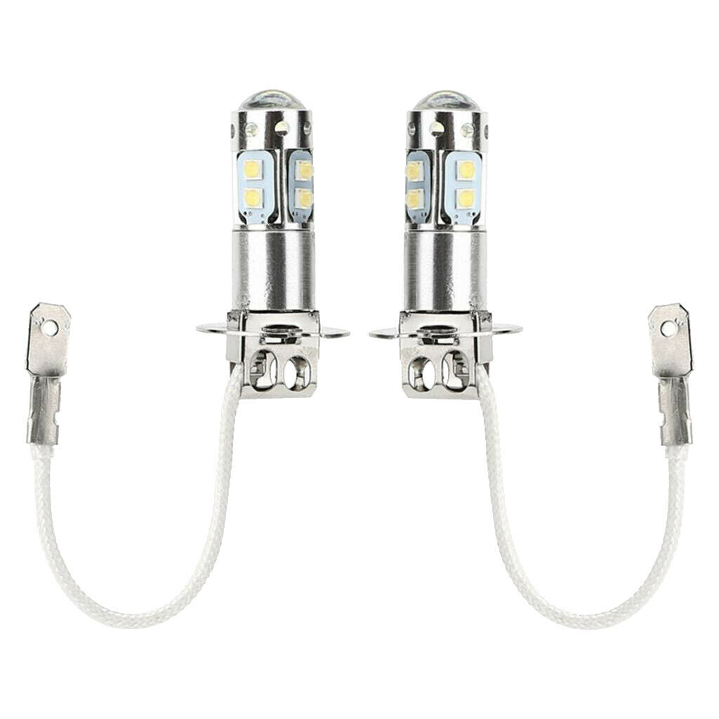 2x H3 50W LED Fog Light Bulb Replacement Car Light