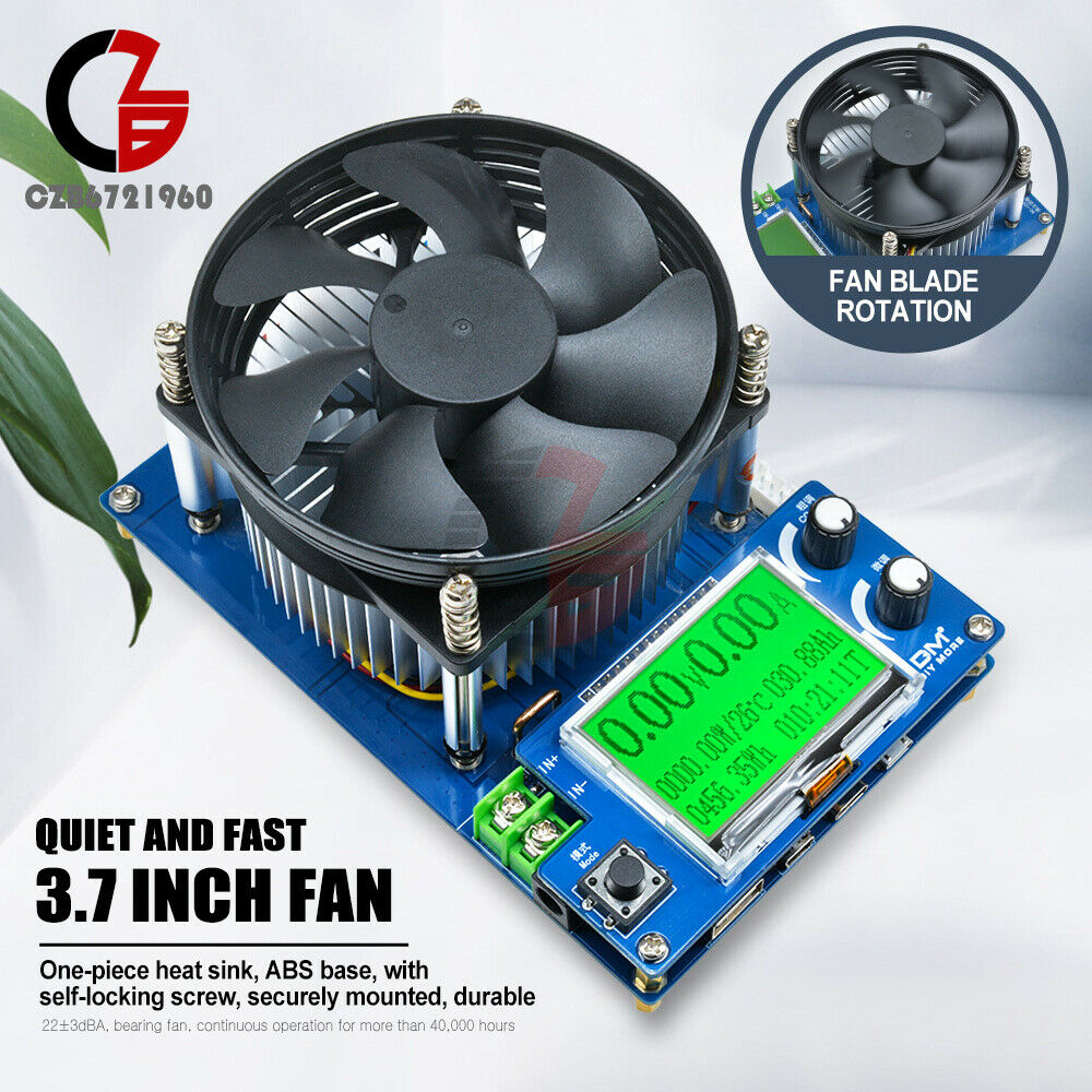 150W Intelligent Electronic Load 150V 10A Battery Discharge Capacity Detector EU