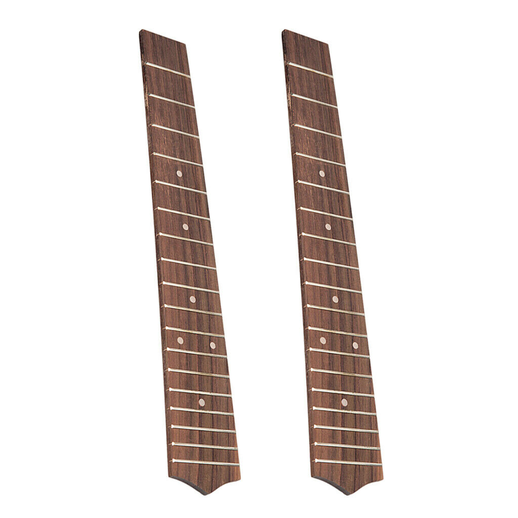 18 Fret Fretboard Guitar Fingerboard 26'' Ukulele Uke Parts with Dots