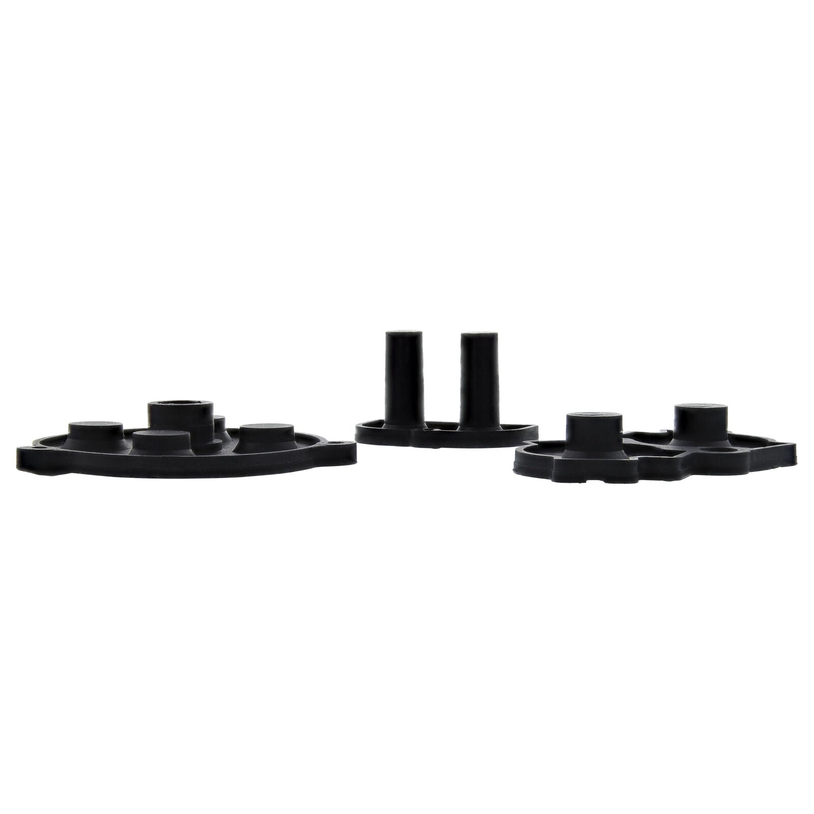 Rubber buttons for Game Boy Advance conductive pad contacts GBA black | ZedLabz