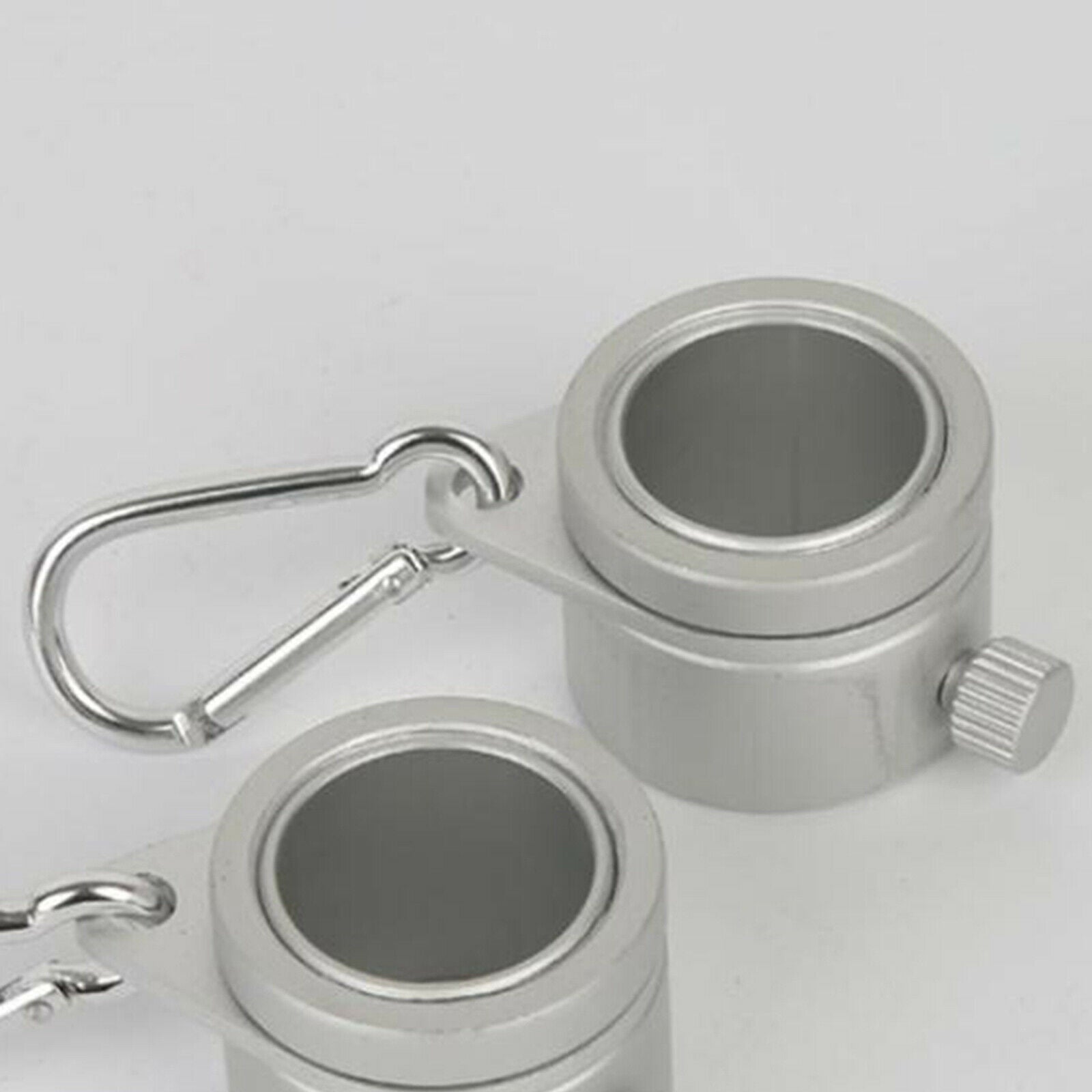 2/Set Rustproof Flag Pole Rings Clip Attachments 360° Rotating Anti Wrap