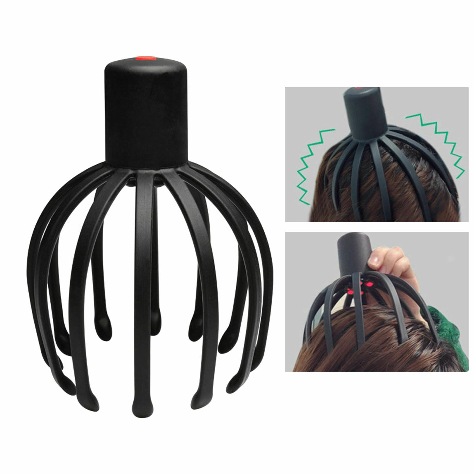 Electric Head Massager ARM SCALP Body Scratcher Gripper Claw for
