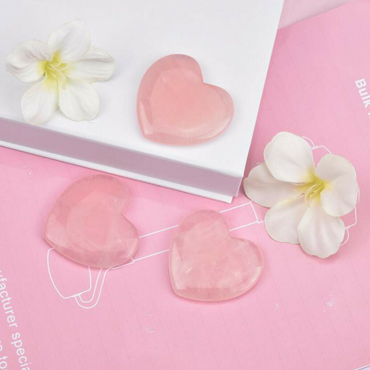 Natural Jade Heart Shape Gua Sha Massager Plate Physical Therapy Scrapping Board