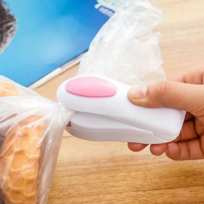 1 Pcs Mini Bag Sealer Kitchen Tools Household Tools Hand Held Sealer Mach JY