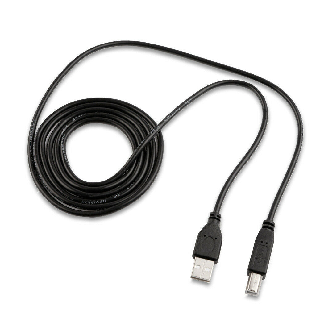 USB Cable for Canon Printers Data Transfer Type A to Type B High Speed 1.8m