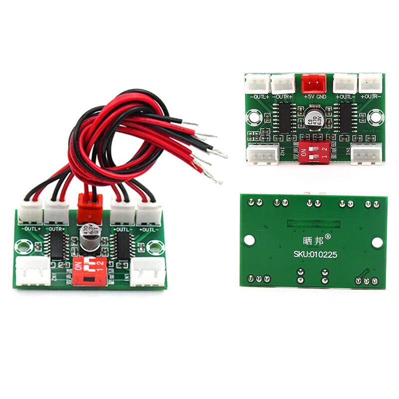 Mini PAM8403 Digital Audio Amplifier Board 4 Channels 3W*4 DC 5V Stereo SounBDA