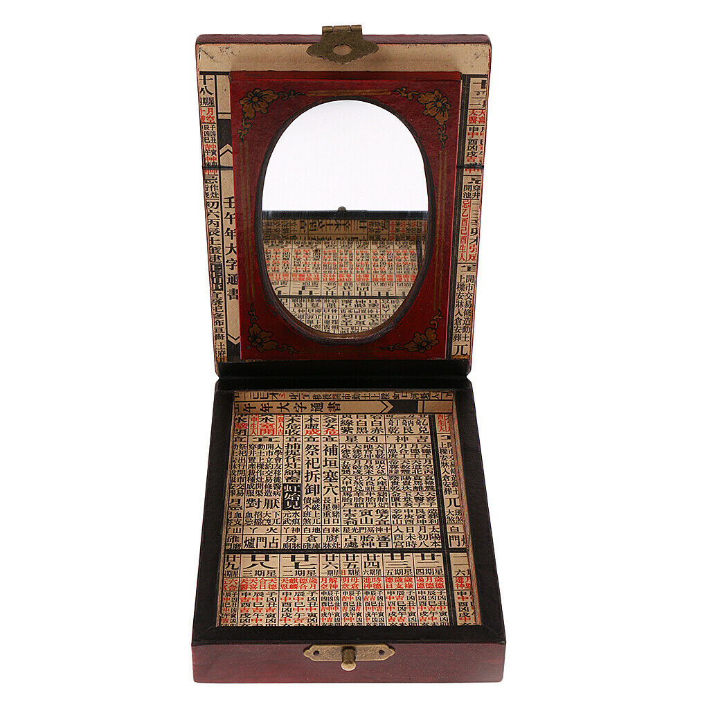Portable Finest Dressing Case With Mirror Gift Craft Souvenir Collectibles