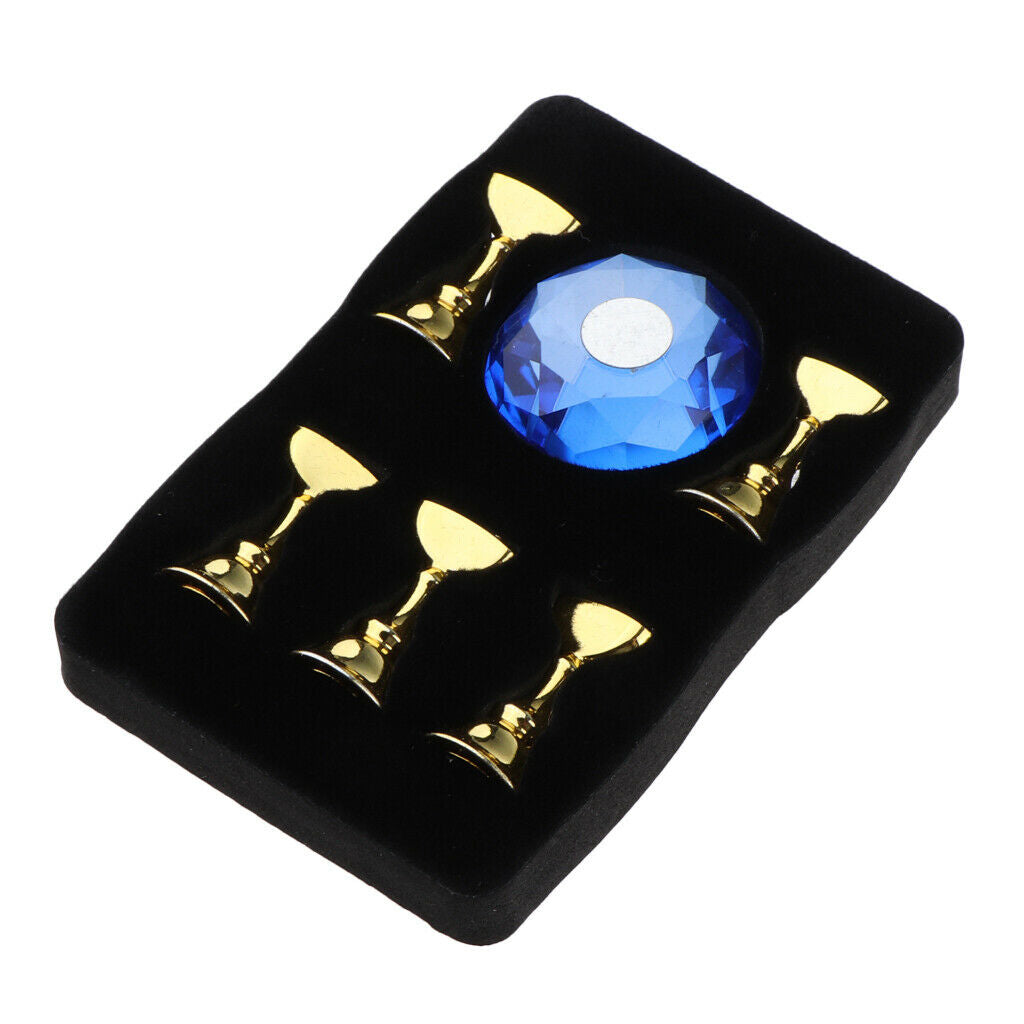 12pcs Nail Tip Holder Stand & Display Base for Manicure Design Practice