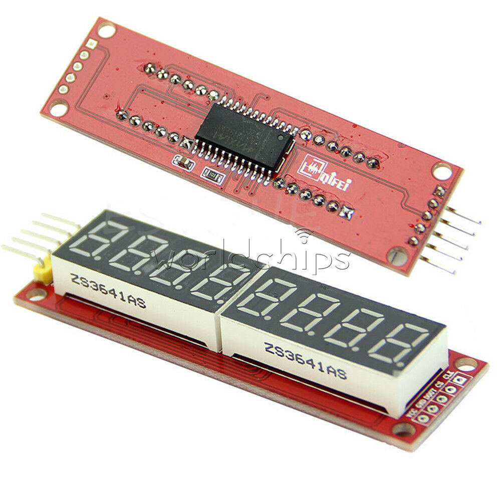 MAX7219 Red 5V 8-Digit Digital Tube LED Display SPI Control Module for Arduino