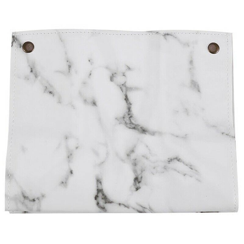 Marble Pattern Tissue Box Pu Leather Home Car Napkin Paper Container Paper TowF1