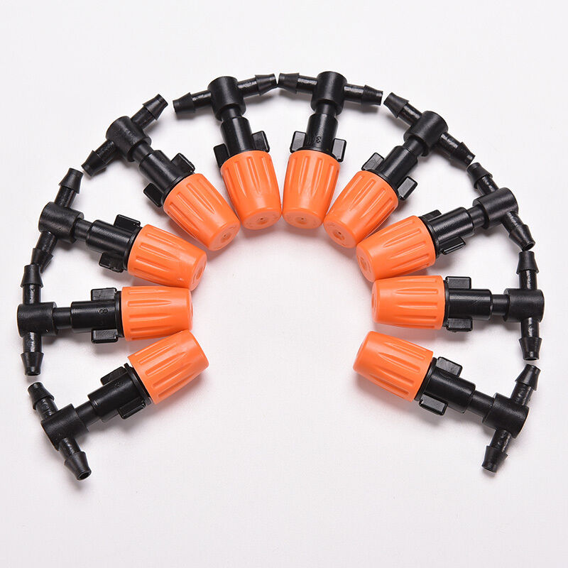 10pcs Greenhouse Plant Garden Adjustable Misting Atomizing Sprinkler Nozzle SEDD