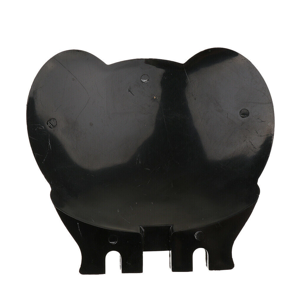Black Plastic Banhu Soundboard for Banhu Accessories