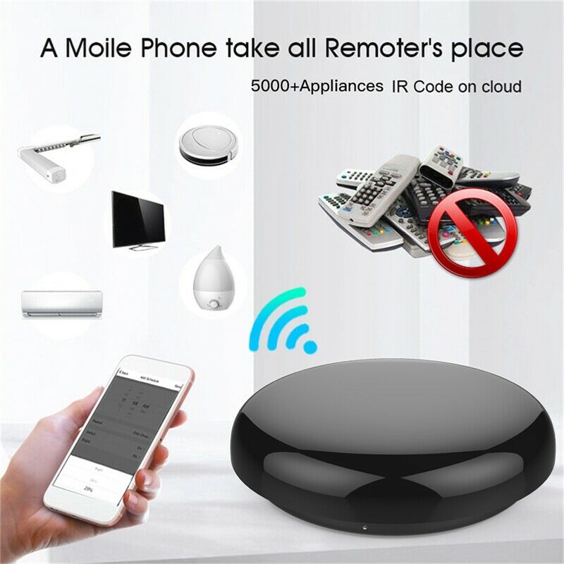 WiFi IR Remote Control Hub Wi-Fi (2.4Ghz)-Enabled Infrared Universal Air CondiU1