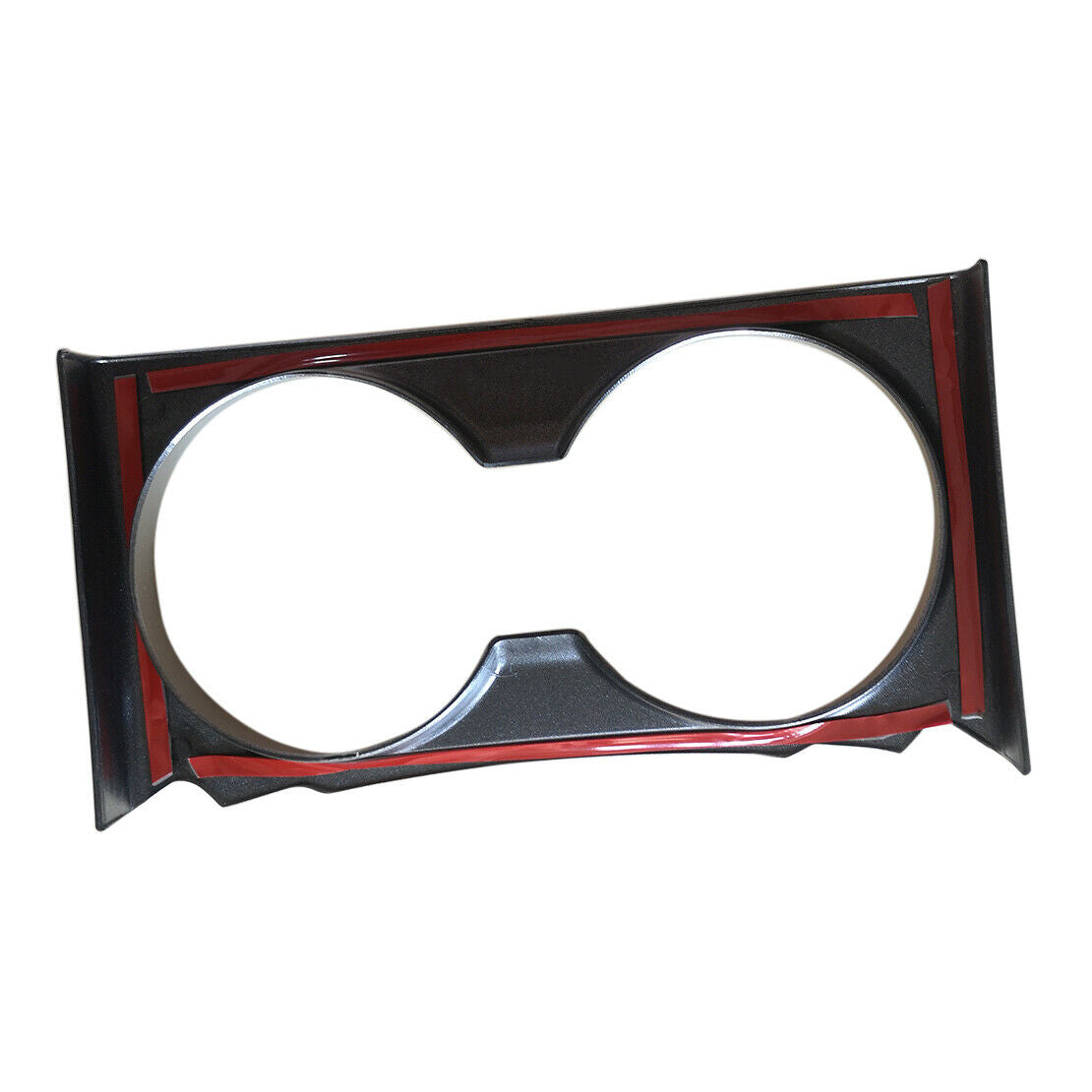 Chrome ABS Cup Holder Cover Trim Fit for Mazda CX-5 KF 17-21