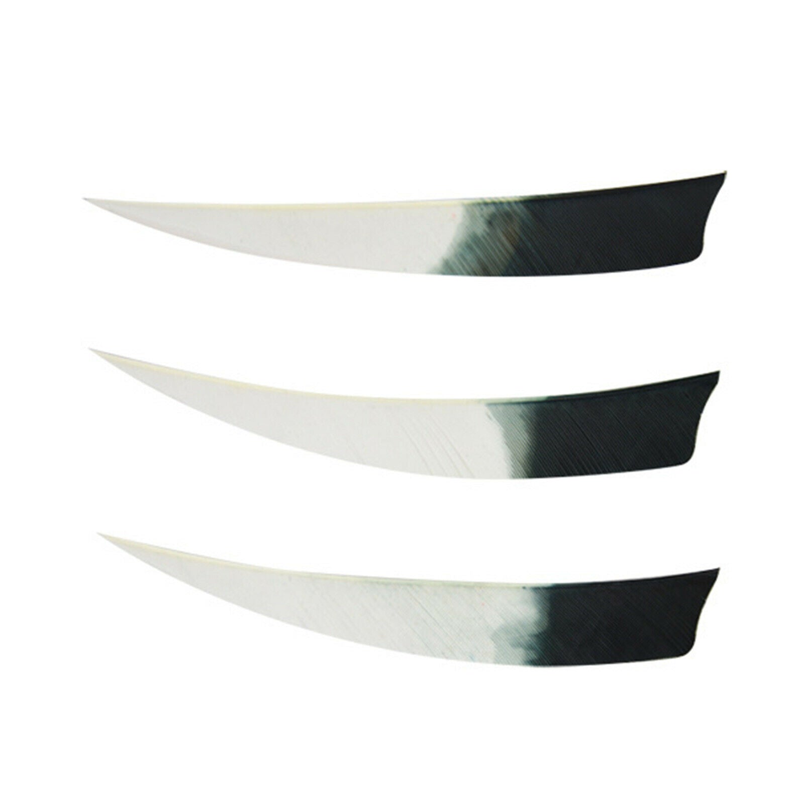50PCS 5" Archery Arrow Fletches Feathers Turkey Fletching Right Wings Shield CA