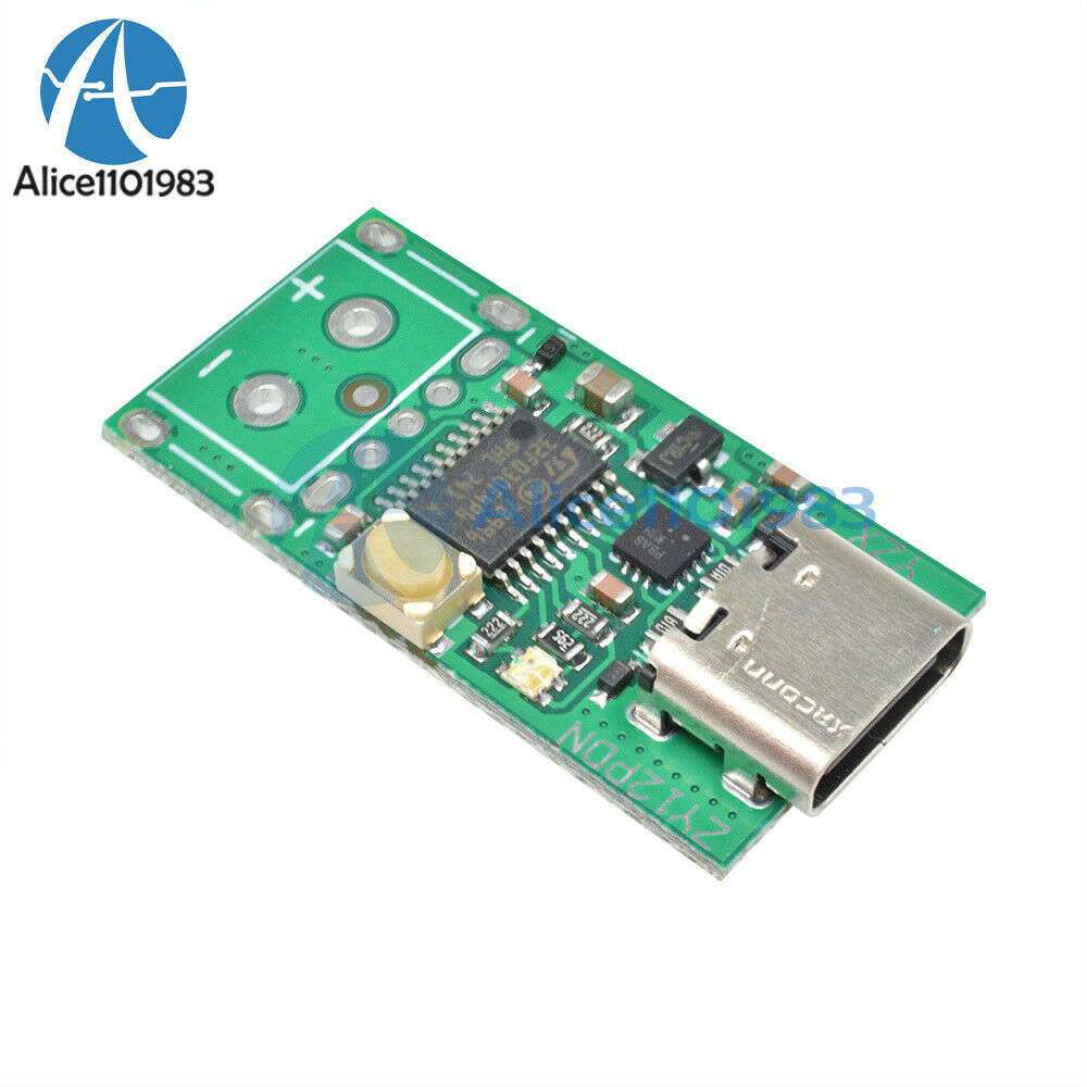 Type-C PD2.0 3.0 to DC Decoy Fast Charge Detection Module Trigger Poller