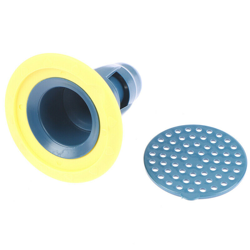Bathroom Floor Drain Cover Deodorizer Drain Hair Catcher Stopper Sink Strai KX