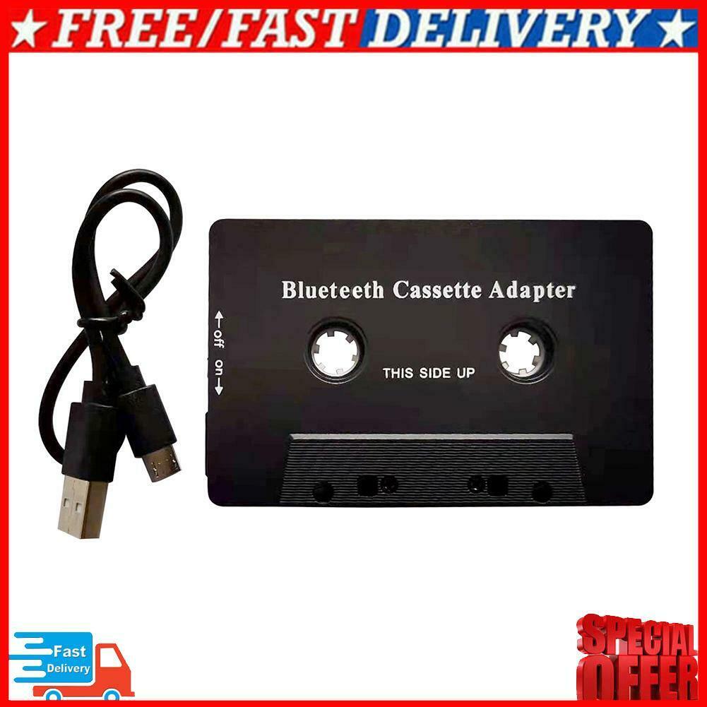 Bluetooth 5.0  Universal Cassette Audio Car Tape Aux Stereo MP3 Music Adapter