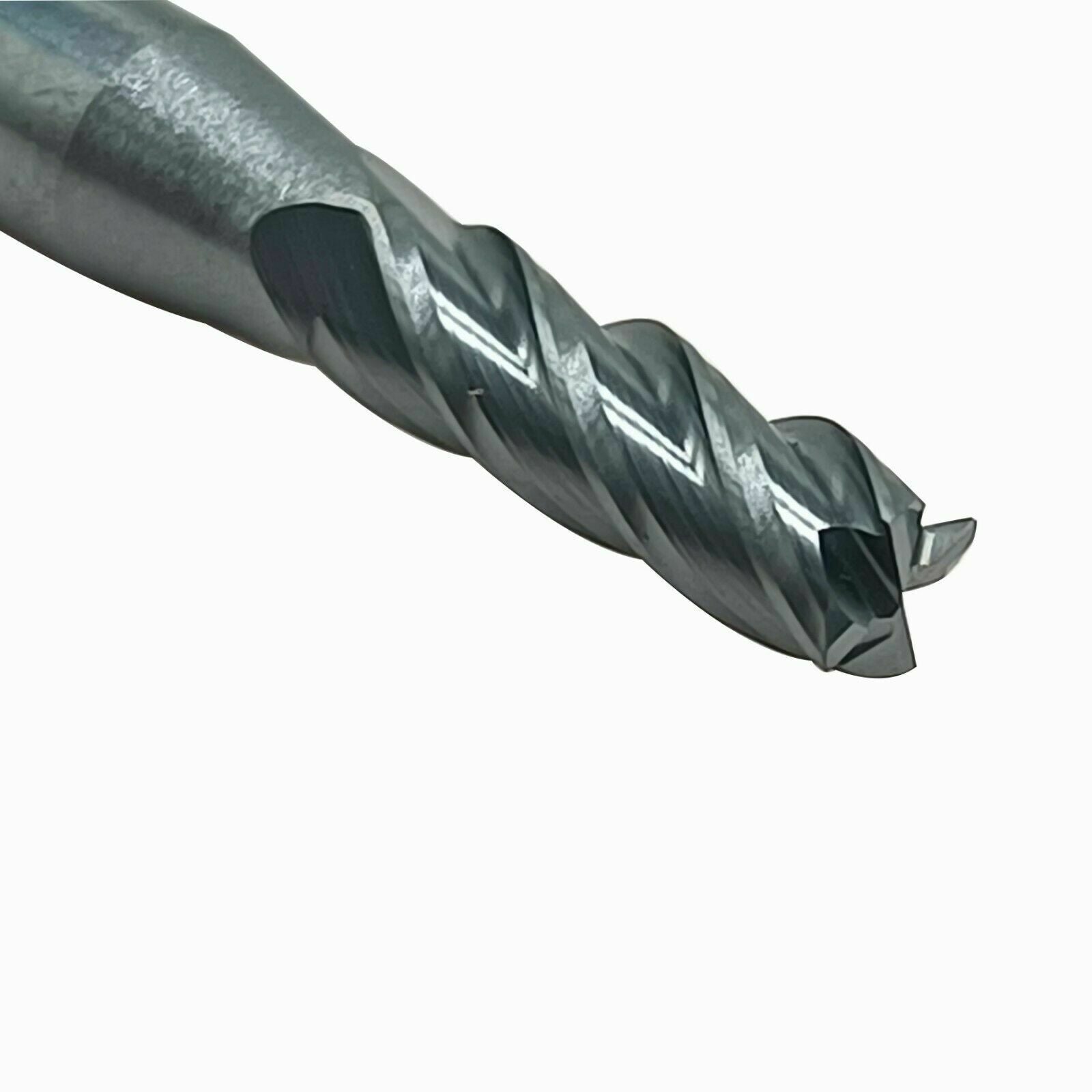 2PCS HRC60° φ3×50-4F 3mm 4Flute Tungsten steel Carbide End Bits Milling Cutter