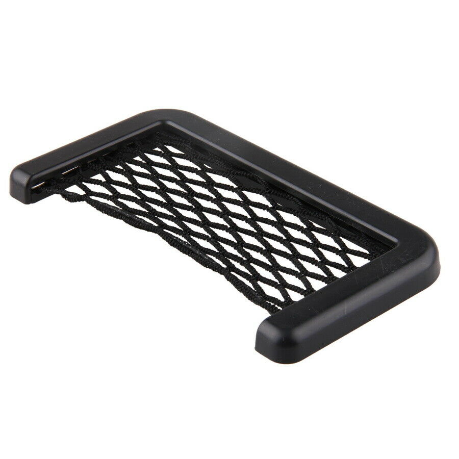 1X Car Universal Truck Seat Back Net Storage Bag Phone Holder Pocket Organizer