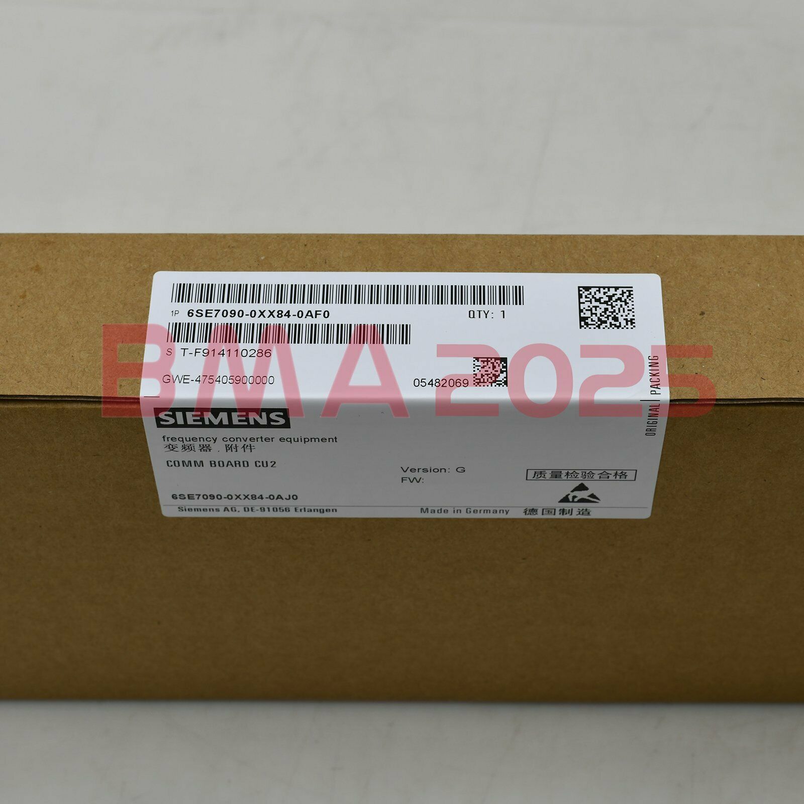 New 6SE7090-0XX84-0AF0+6SE7090-0XX84-0AJ0 One year warranty free ship SM9T