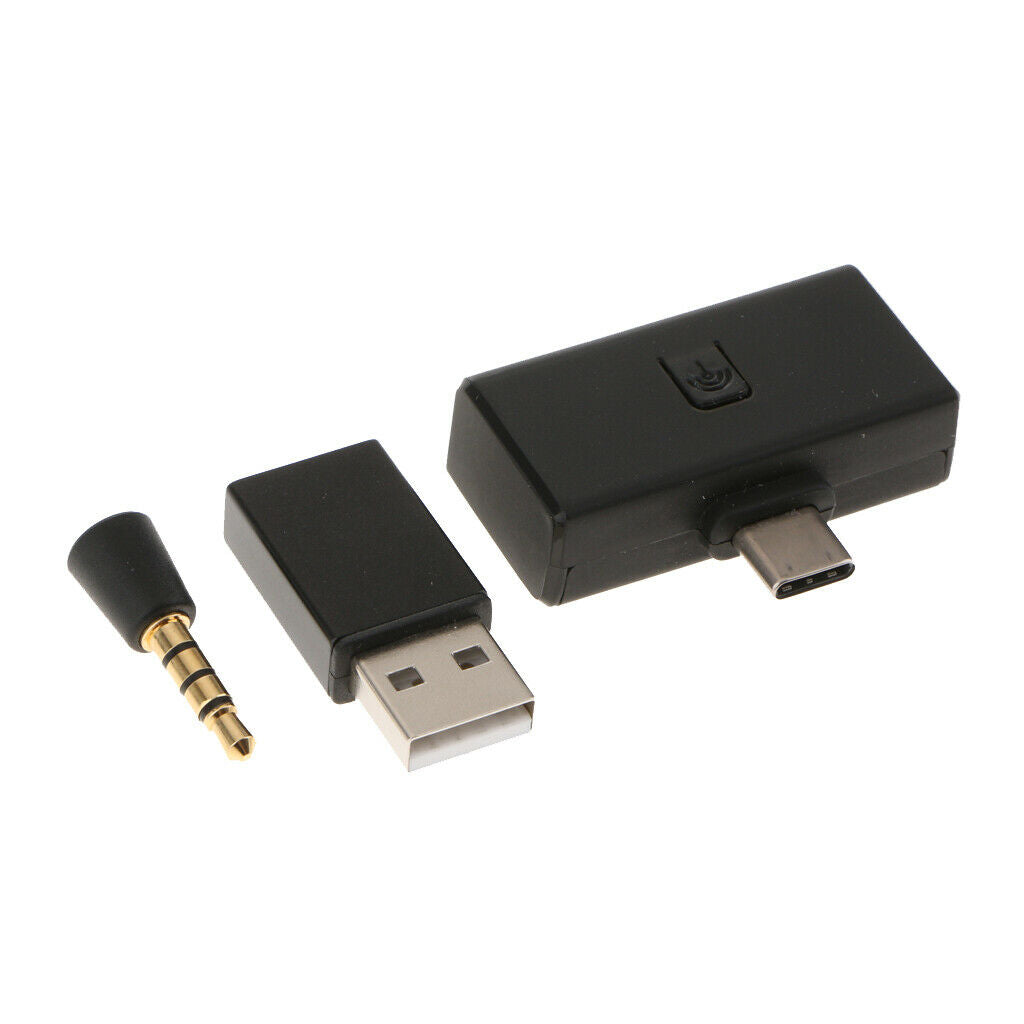 Wireless Audio Transmitter Adapter Dongle for PC Laptop PS4 Nintendo Switch